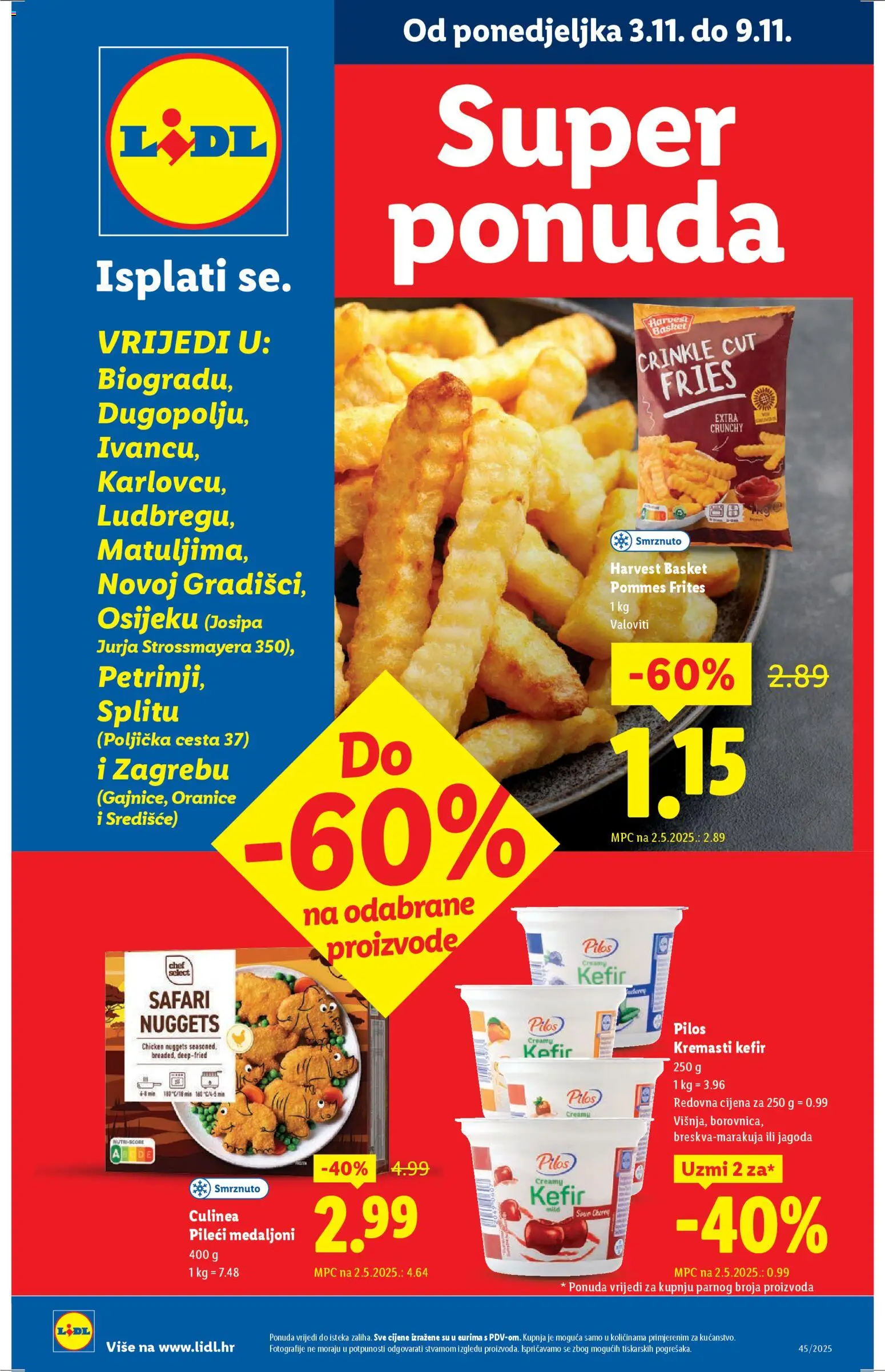 Lidl - Super ponuda - stranica 1- važeći od 03.11.2025