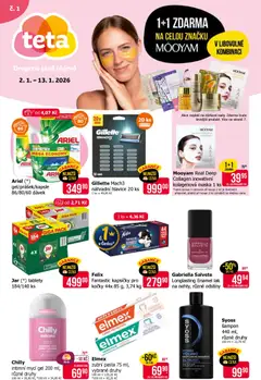 Náhled TETA Drogerie leták platný od 02.01.2026