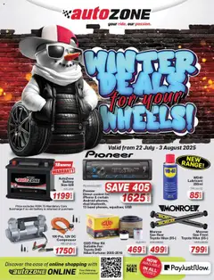 Preview AutoZone Specials valid from 22/07/2025