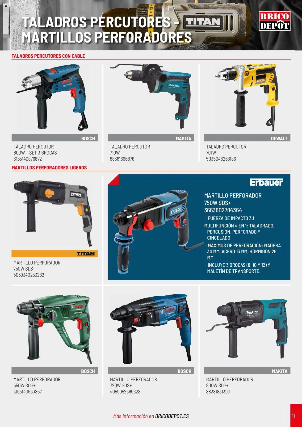 Brico Depôt folleto - Página de 11 - Válido desde 01/04/2025