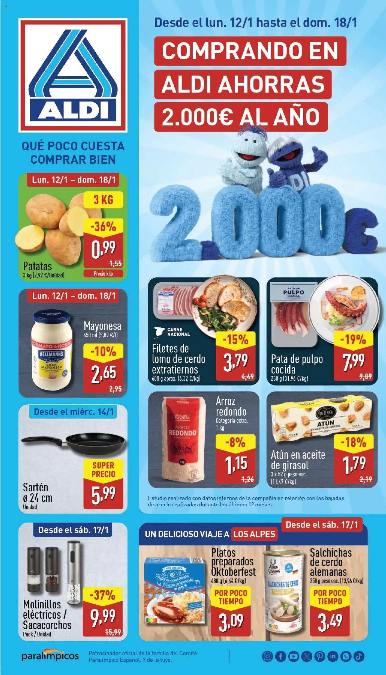 Aldi folleto Baleares - Página de 1 - Válido desde 12/01/2026