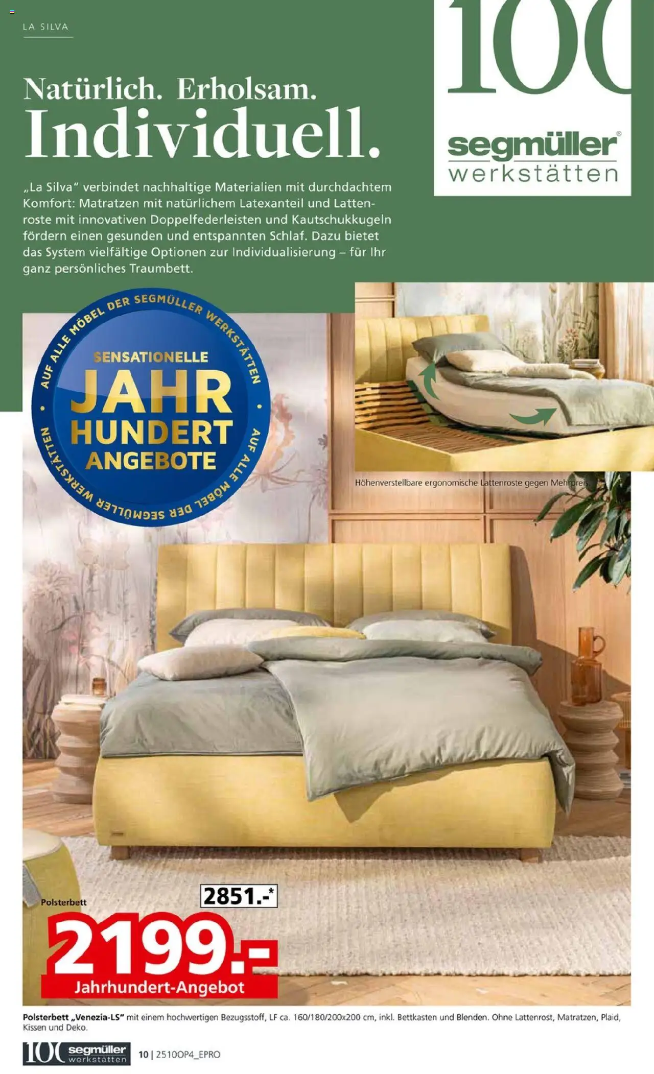 Segmüller Betten gefertigt in Bayern - Seite 10 - gültig ab 17.10.2025