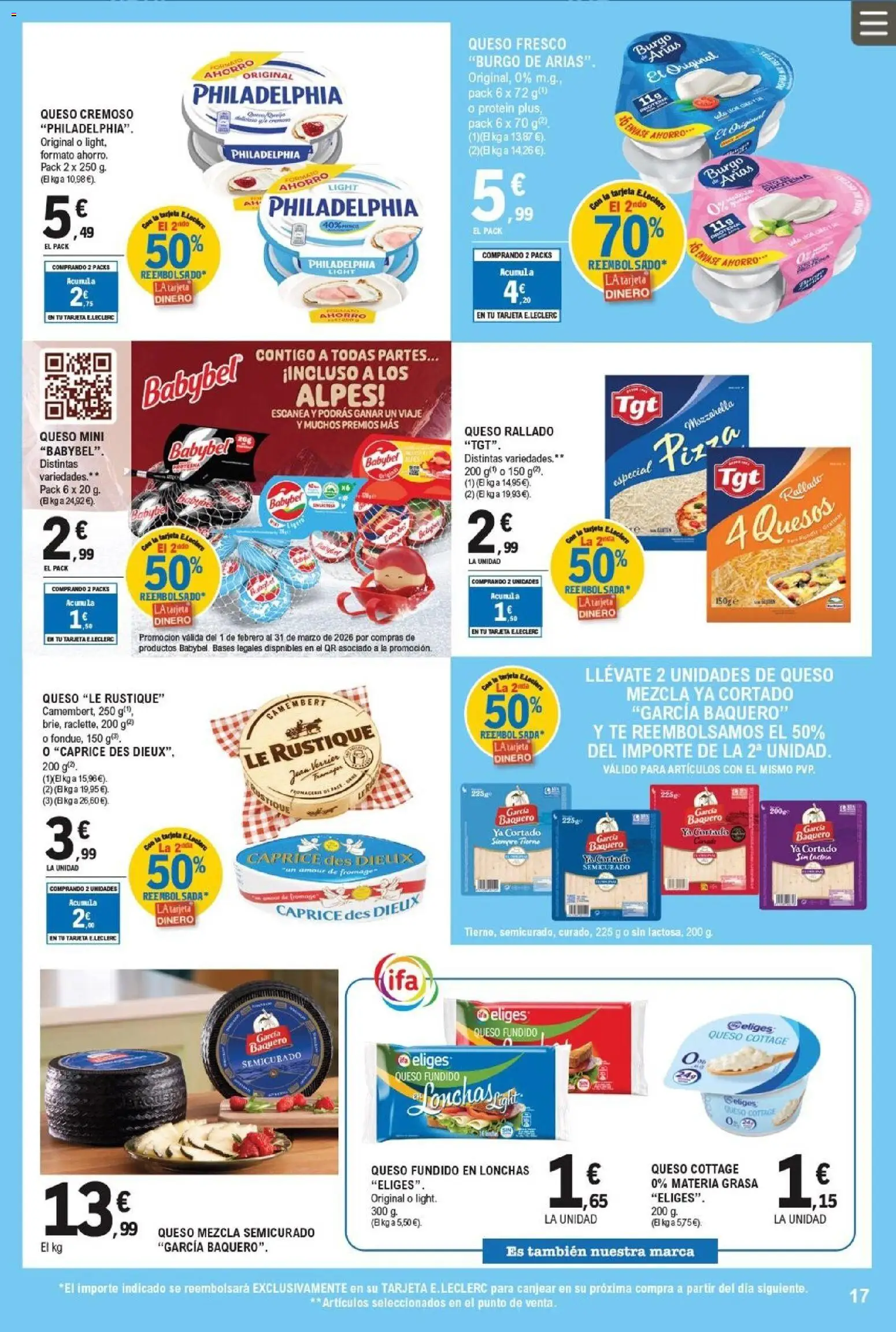 E.Leclerc folleto - Página de 17 - Válido desde 25/02/2026