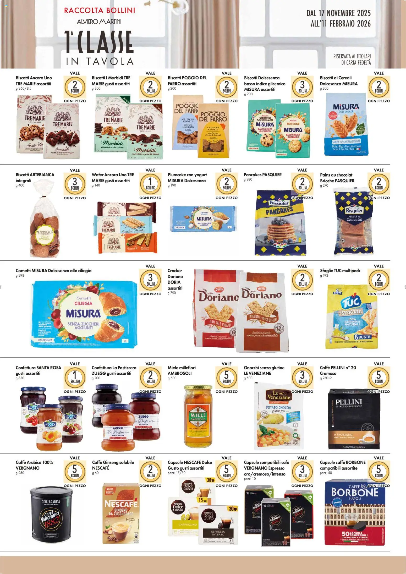 Galassia Raccolta Bollini catalogo - pagina 4 - valido dal 24/11/2025