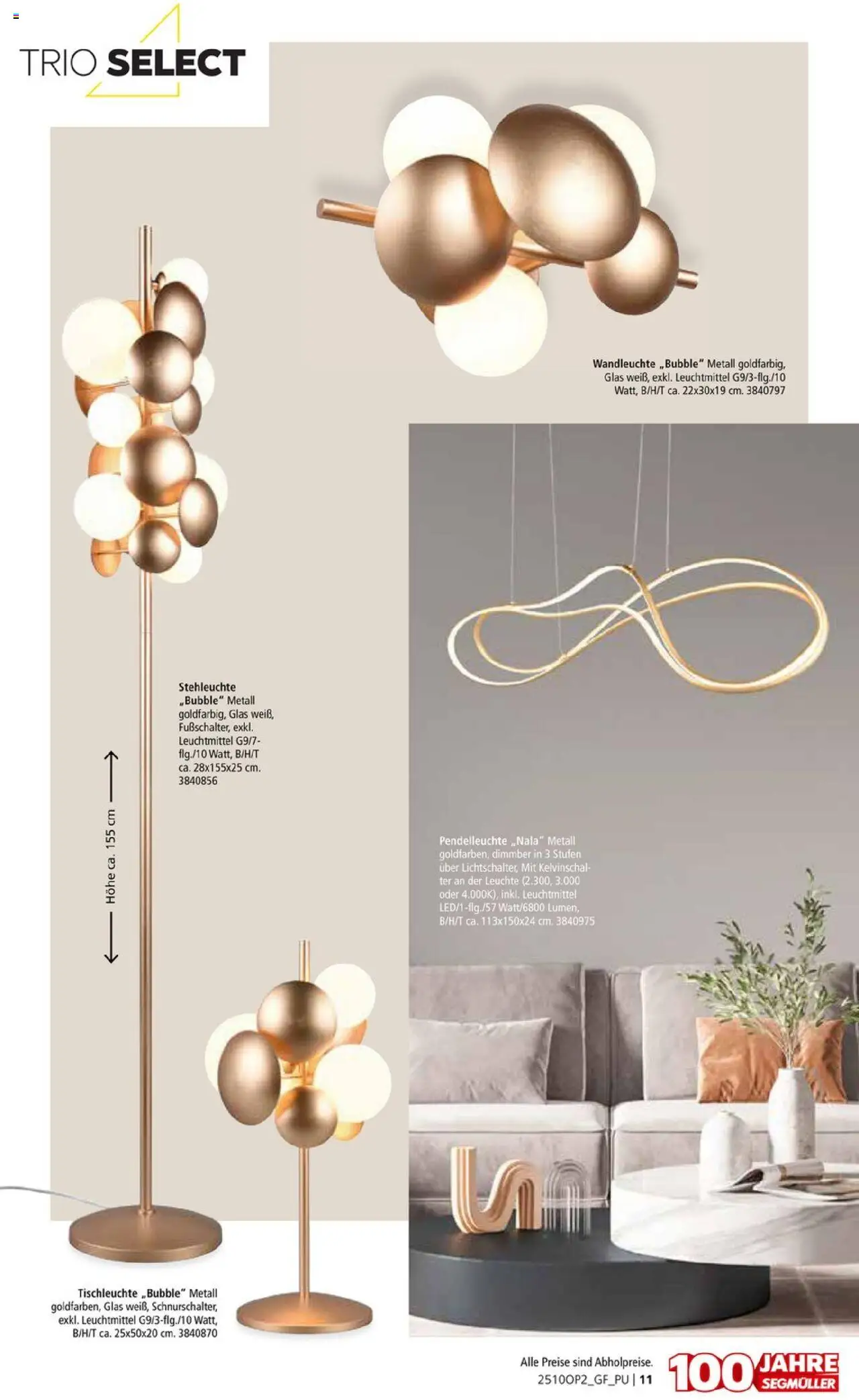 Segmüller Leuchten Spezial - Seite 11 - gültig ab 29.09.2025