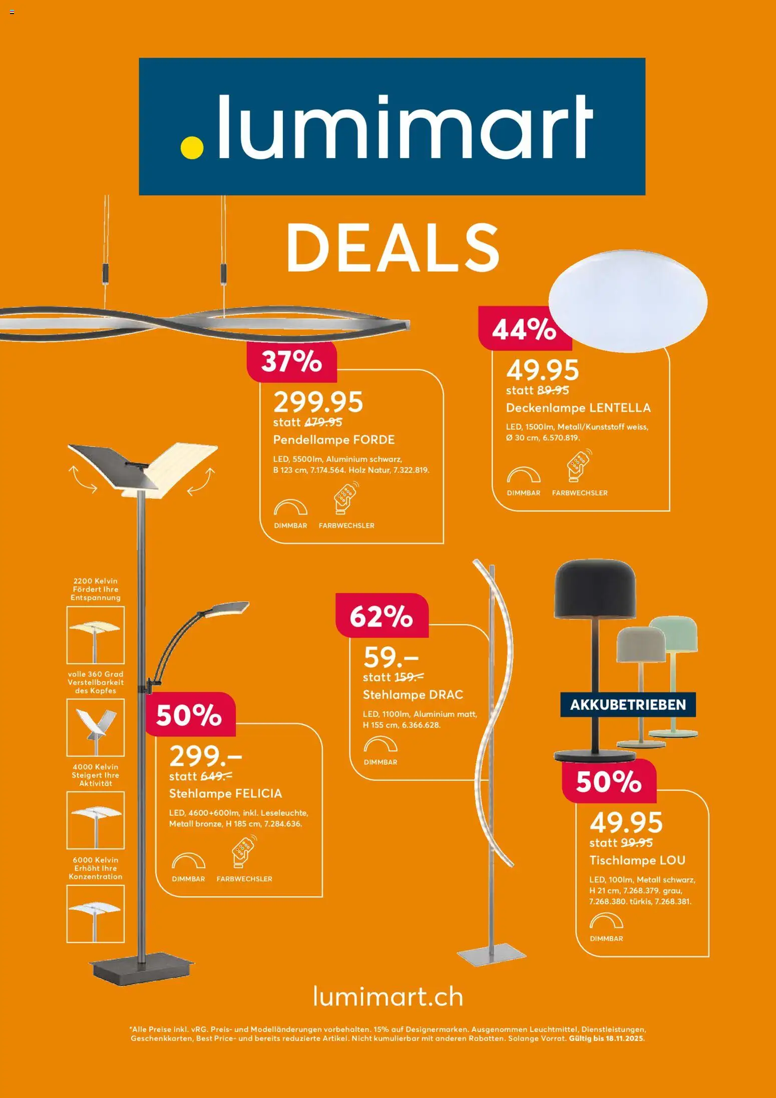 Lumimart Aktionen Deals - Seite 1- gültig ab 06.11.2025
