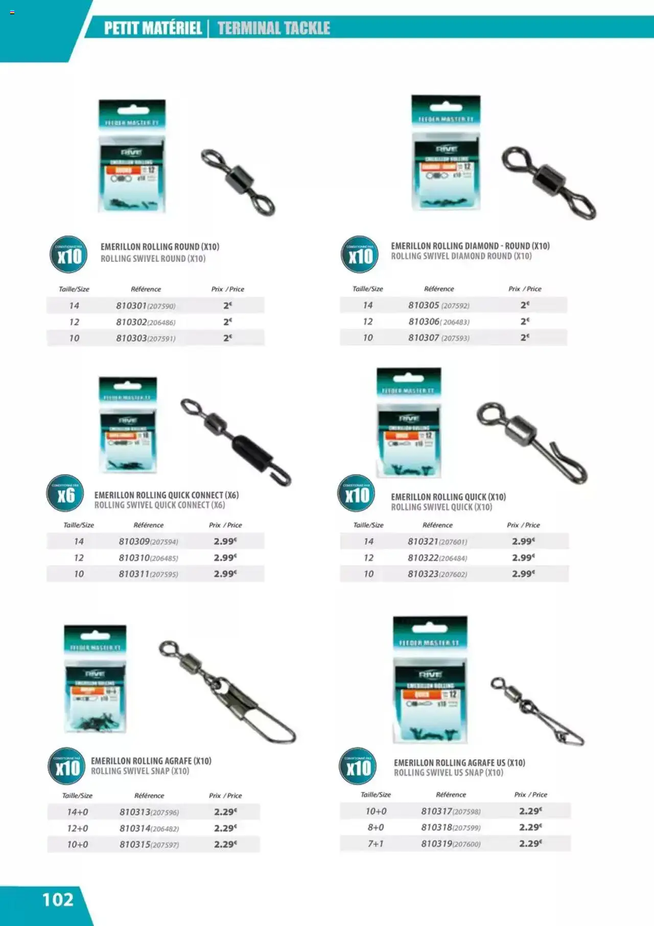 Pacific Pêche catalogue - page 102 - valable à partir du 01/01/2025