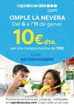 Vista previa del folleto Caprabo - Omple la Nevera válido desde 06/01/2026