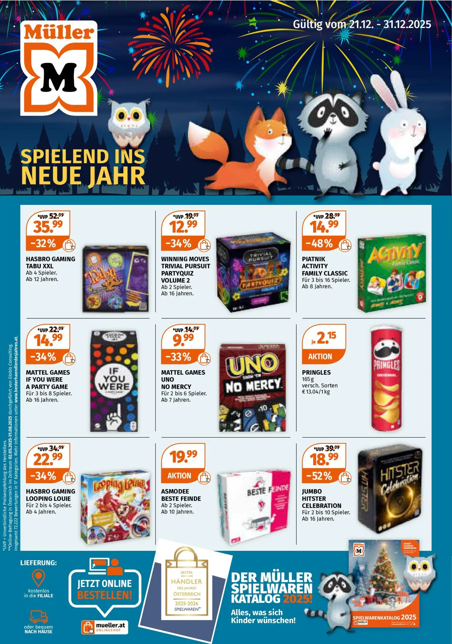 Müller Spielend Ins Neue Jahr - Seite 1- gültig ab 21.12.2025