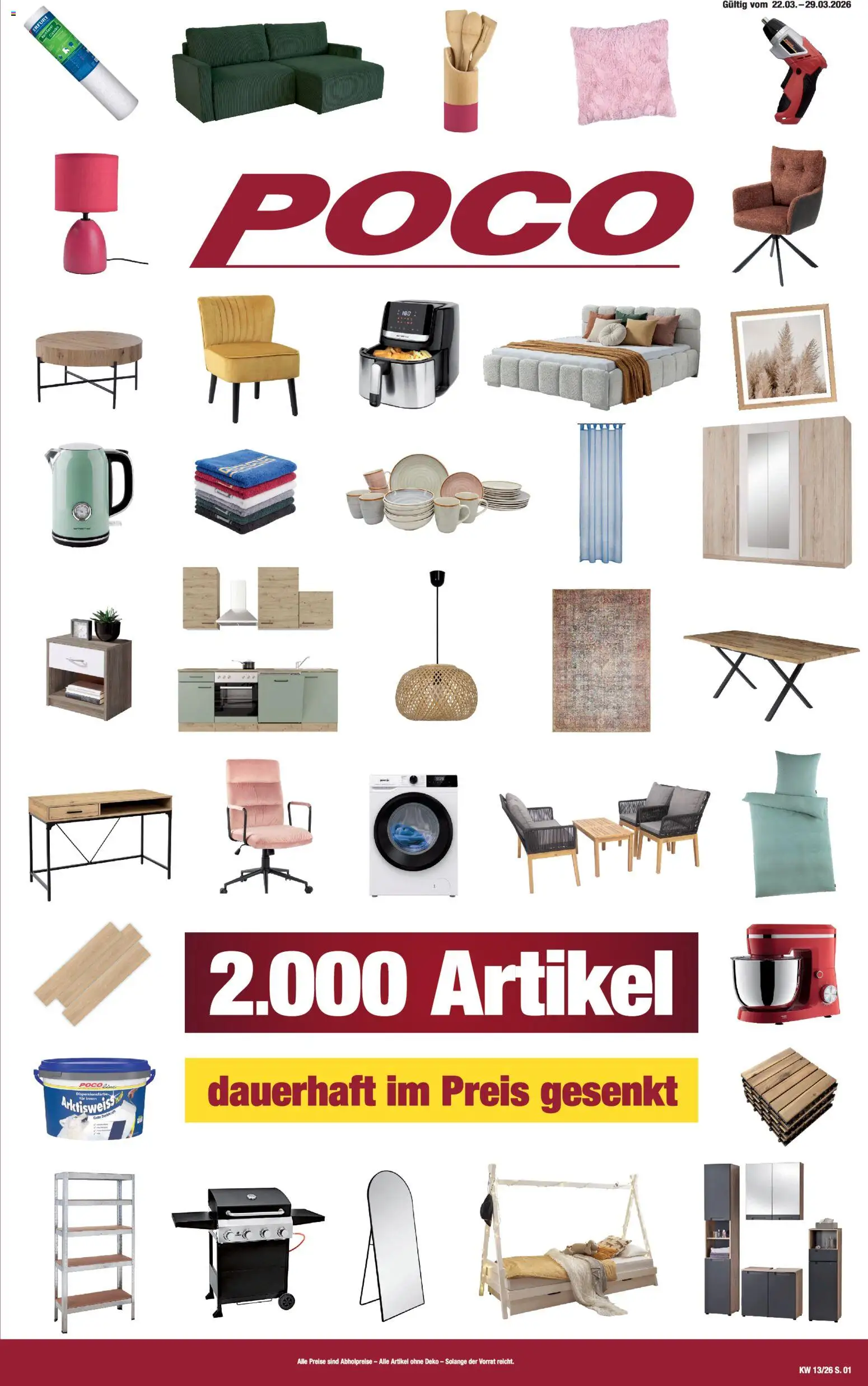 Poco Prospekt 	 - Seite 1 - gültig ab 22.03.2026