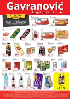 Gavranović katalog od 06.11.2025