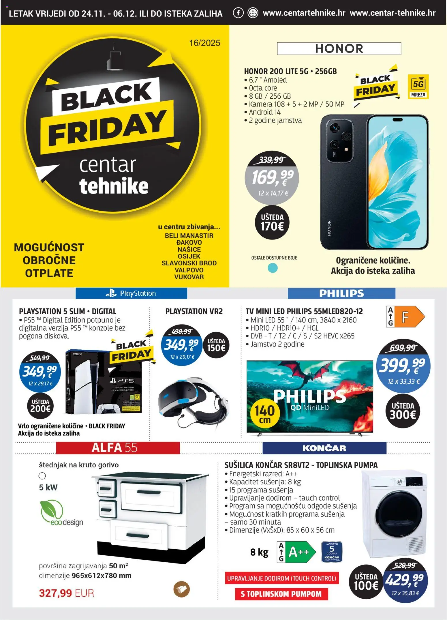 Black Friday Centar Tehnike - stranica 1- važeći od 24.11.2025