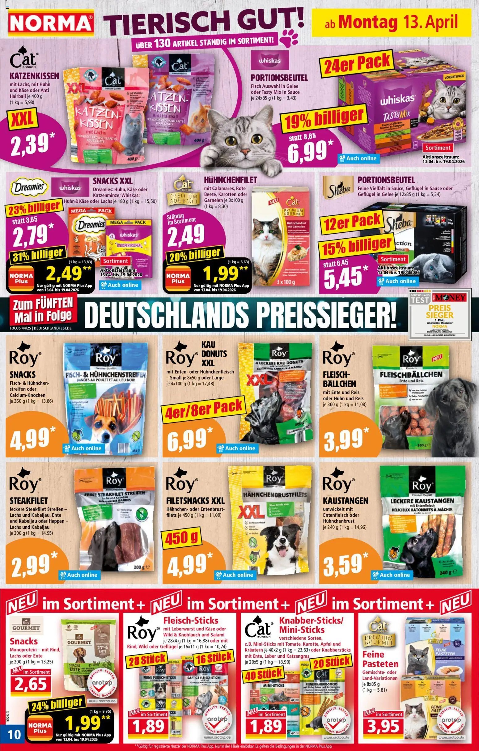 Norma Prospekt 	 - Seite 10 - gültig ab 13.04.2026