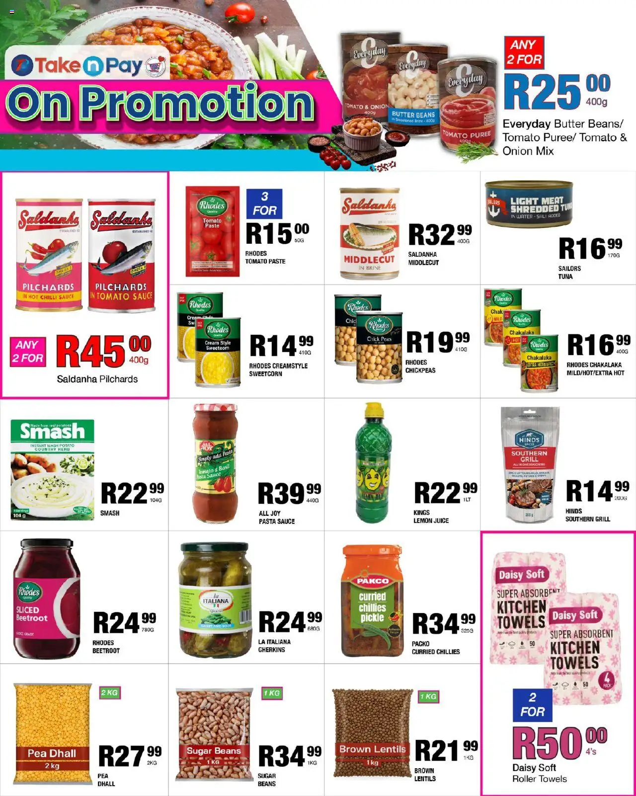 Take n Pay Specials - page 3- valid from 14/07/2025