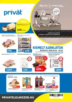 Előnézet PRIVÁT akciós újság érvényes 2026.03.19.-tól
