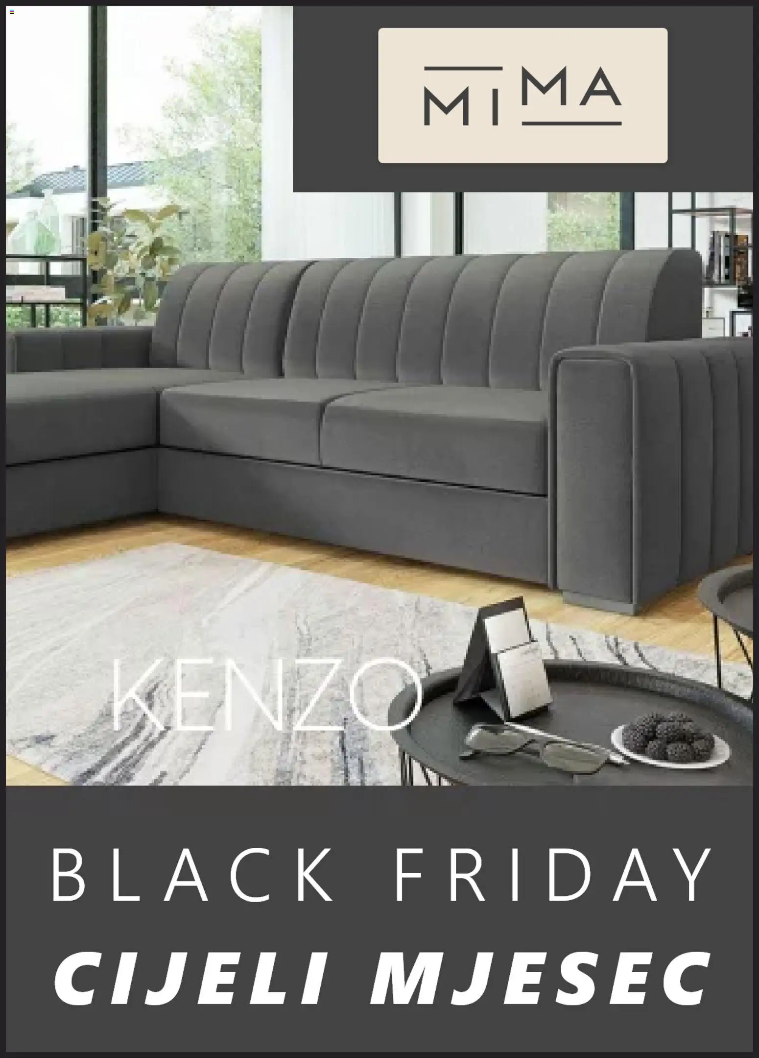 Black Friday Mima namještaj - stranica 1- važeći od 03.11.2025