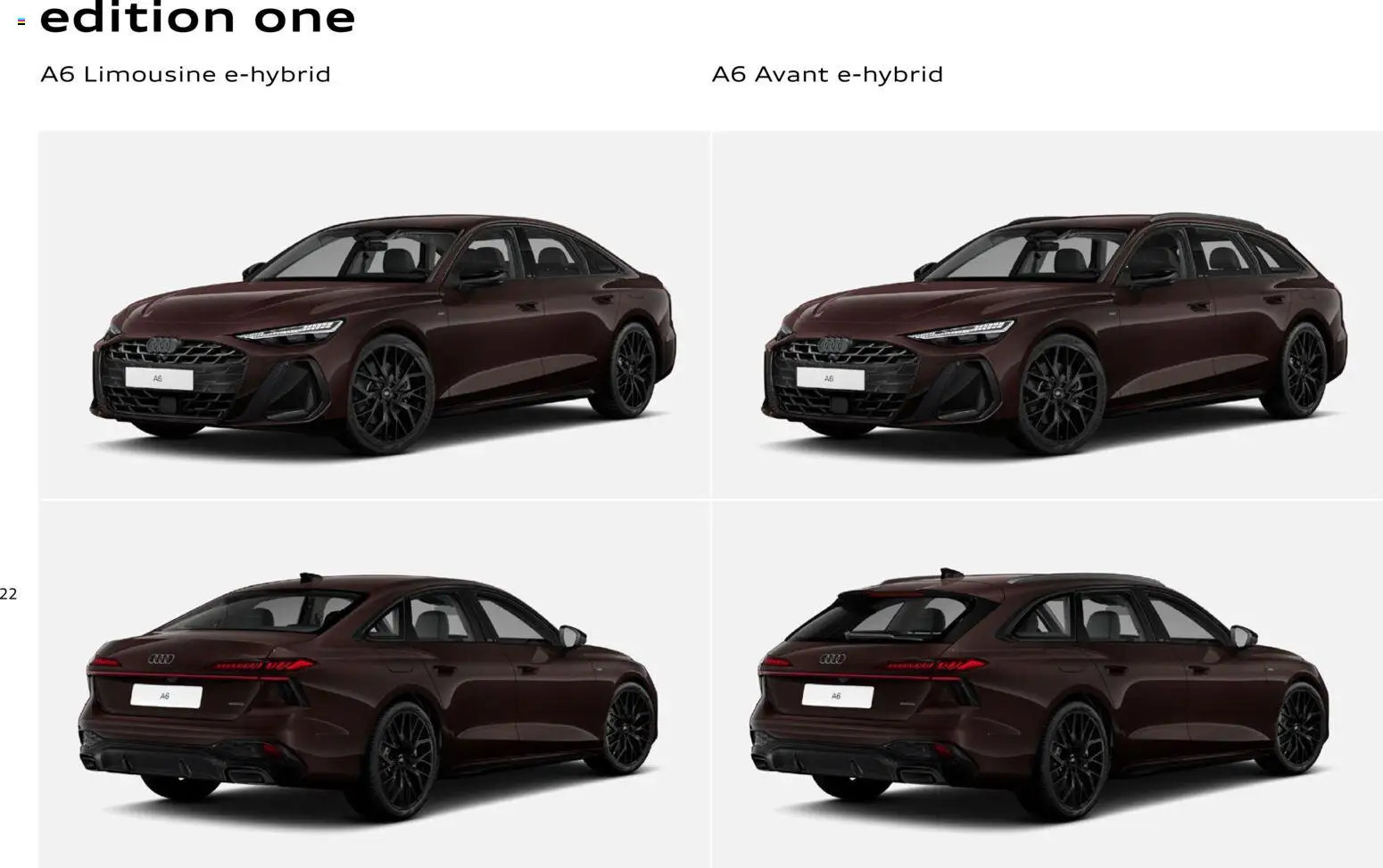 Audi A6 - Seite 22 - gültig ab 28.10.2025