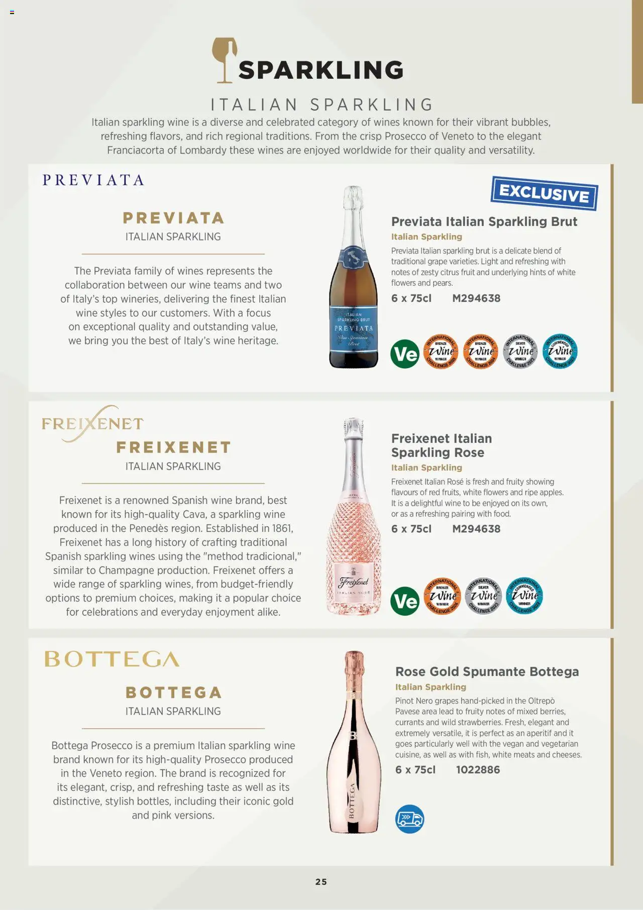 Booker Wholesale - Wine List 2025 - page 25- valid from 07/07/2025