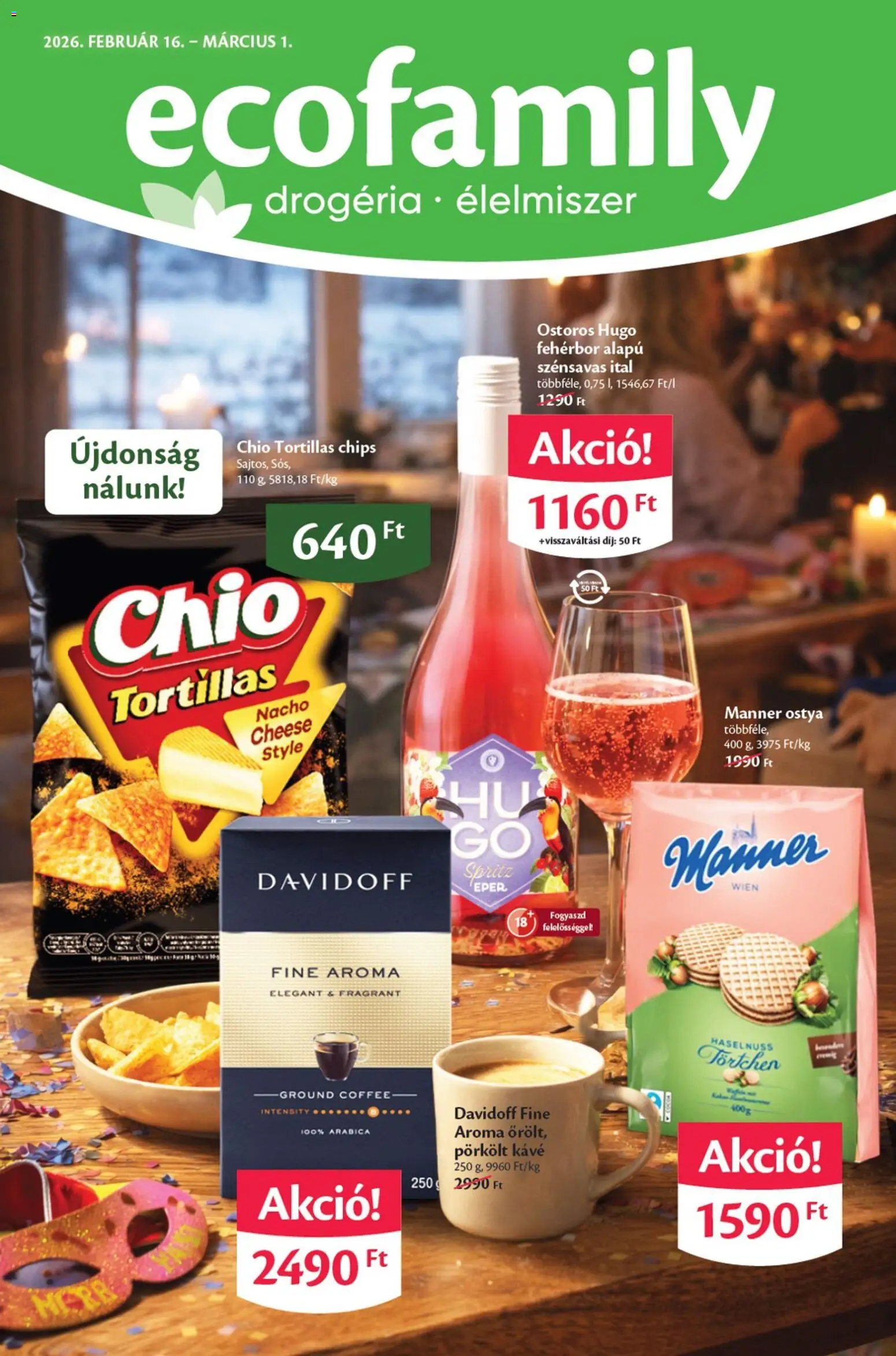 EcoFamily Akciós újság - 1oldal - érvényes 2026.02.16.-tól