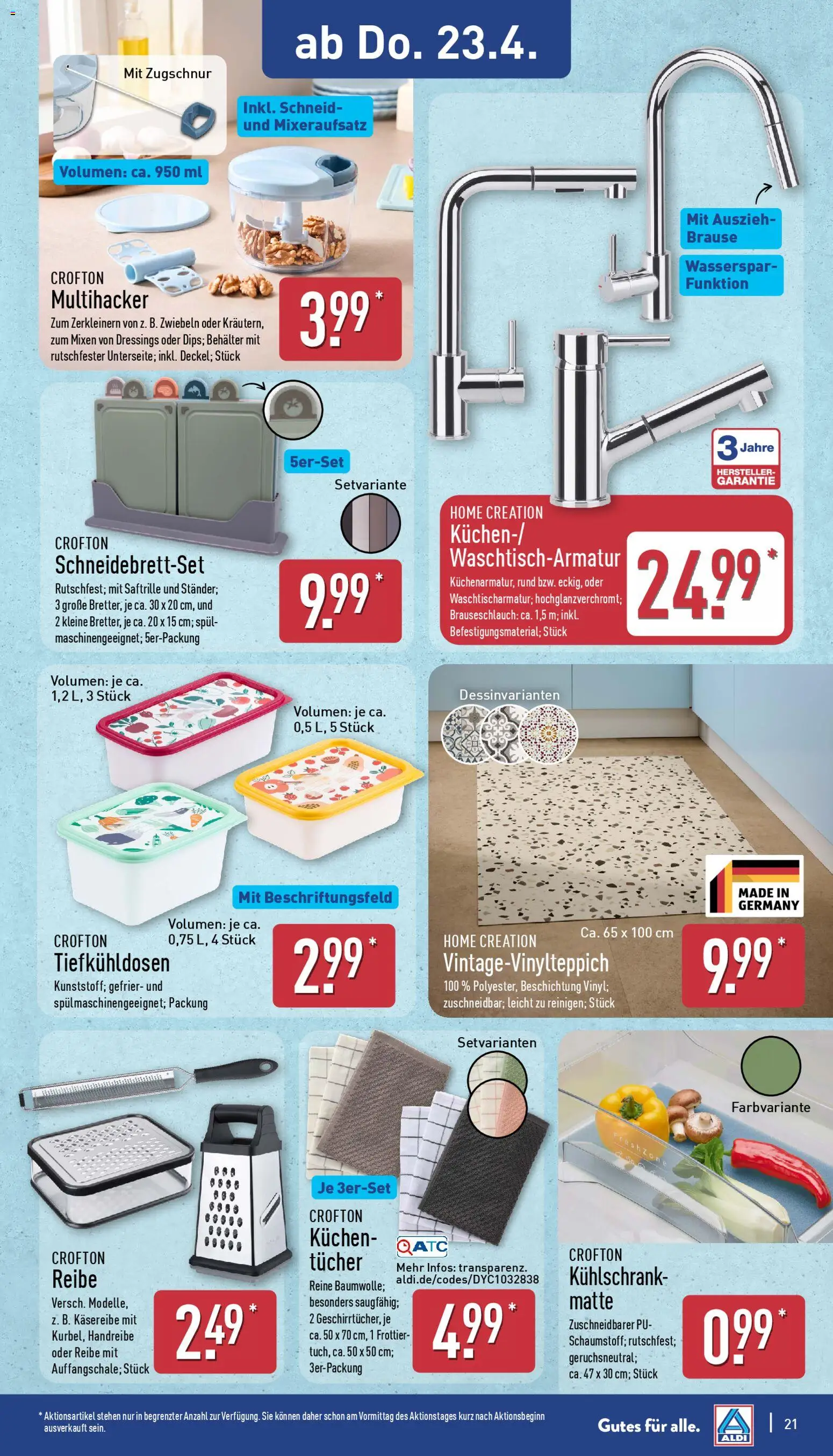 Aldi Prospekt 	 - Seite 21 - gültig ab 20.04.2026