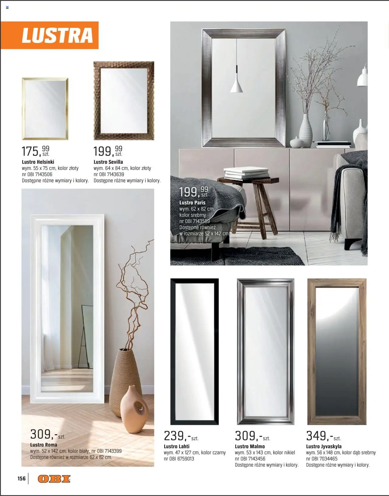 OBI Gazetka - Katalog Łazienka Kuchnia Salon - strona 156- ważny od 18.06.2025