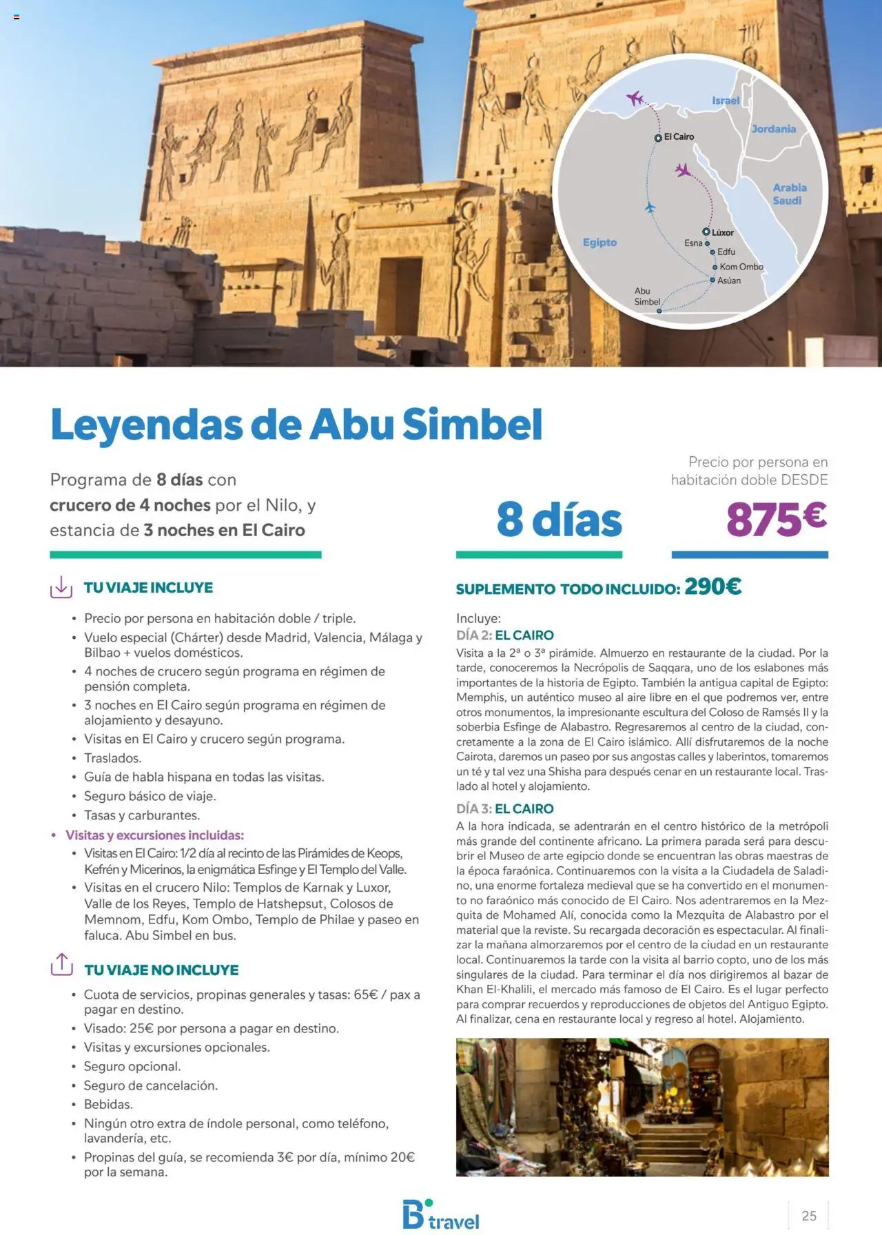 B the travel brand Egipto - Página de 25 - Válido desde 15/04/2024