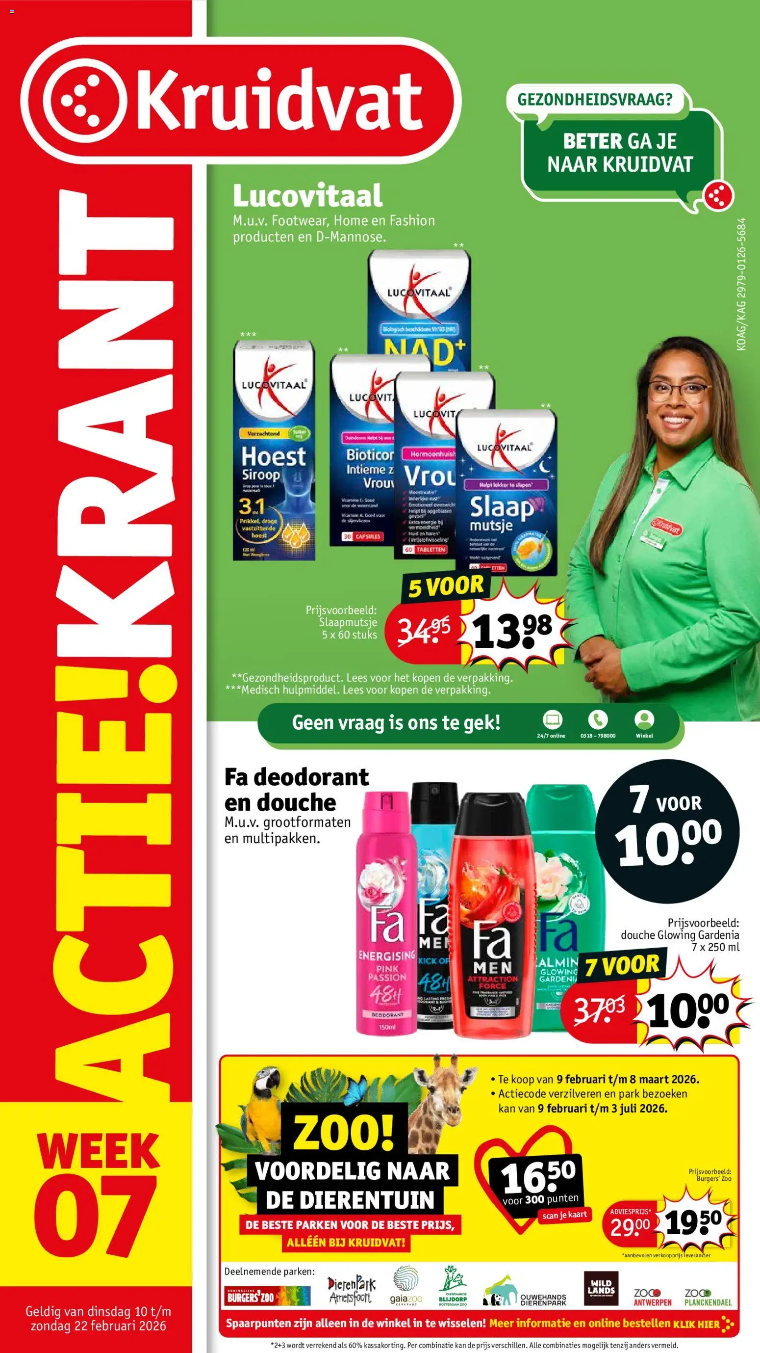 Kruidvat - Folder week 7 - pagina 1- geldig vanaf 09-02-2026