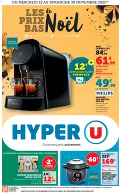 Aperçu Hyper U - Noël à prix bas valable à partir du 12/11/2025