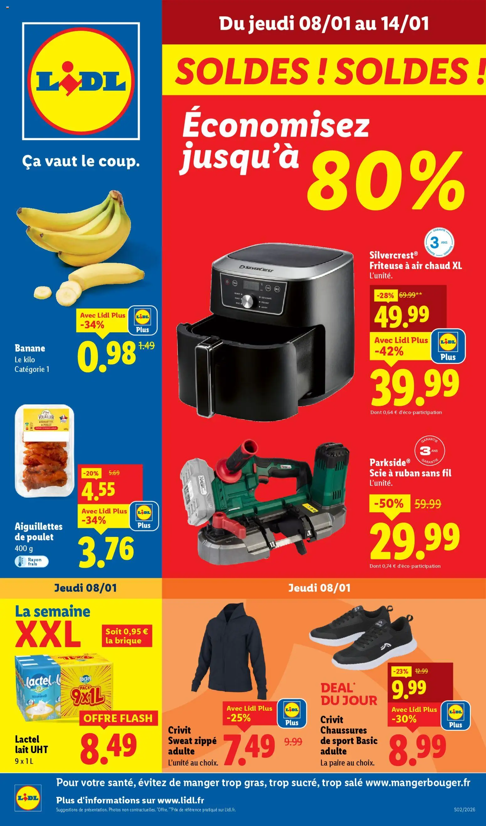 LIDL catalogue semaine 2 - page 1 - valable à partir du 08/01/2026