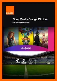 Vista previa del folleto Orange ofertas válido desde 25/07/2025