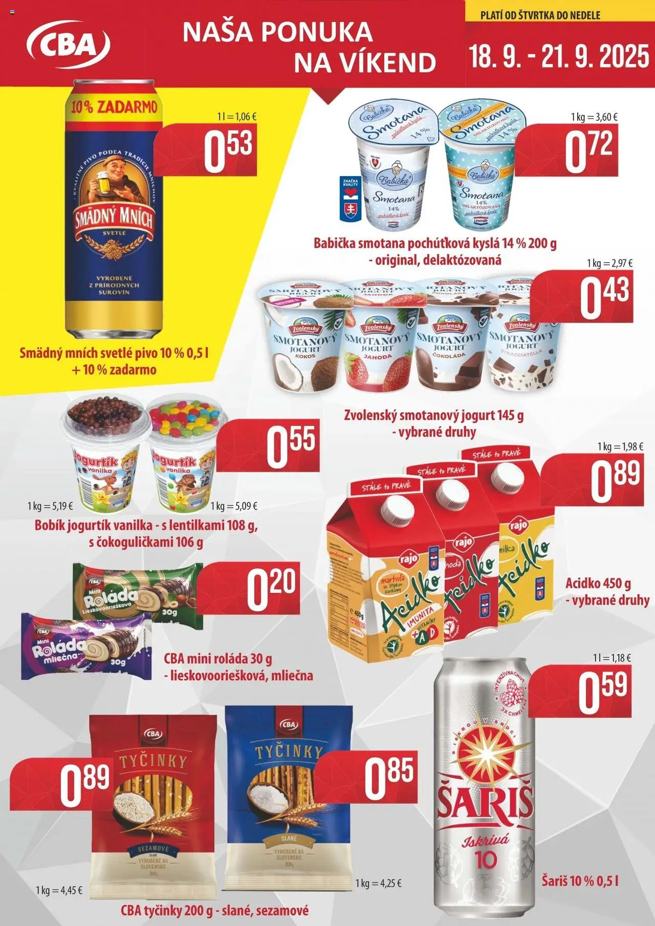 Sintra naša ponuka na víkend - strana 1- platný od 18.09.2025