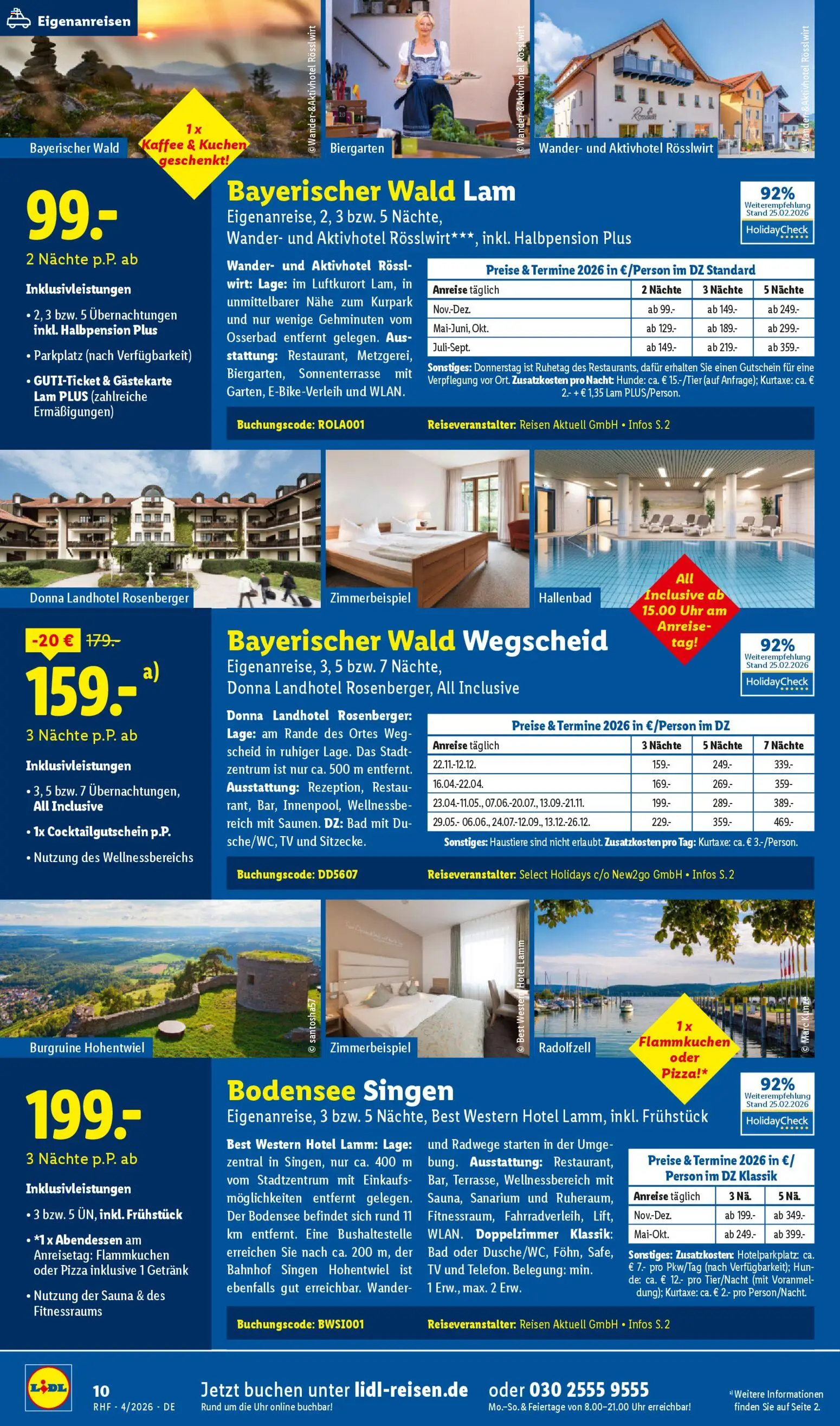 Lidl Reisen Prospekt 	 - Seite 10 - gültig ab 28.03.2026