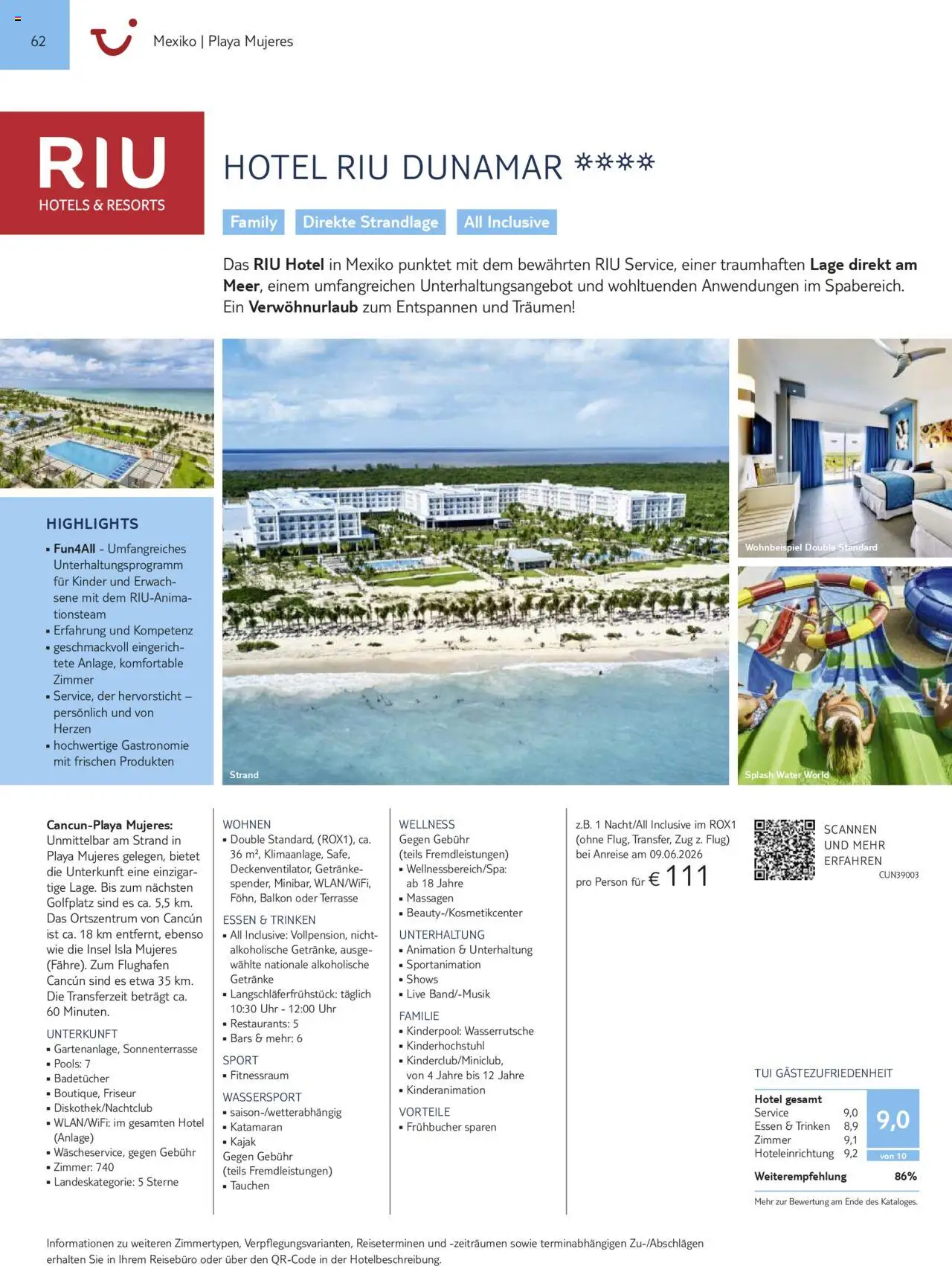 TUI Prospekt Mittelamerika & Karibik 2025/26	 - Seite 62 - gültig ab 01.11.2025