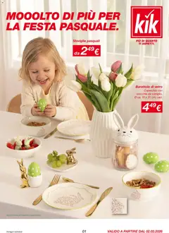 Anteprima KiK volantino valida dal 02/03/2026
