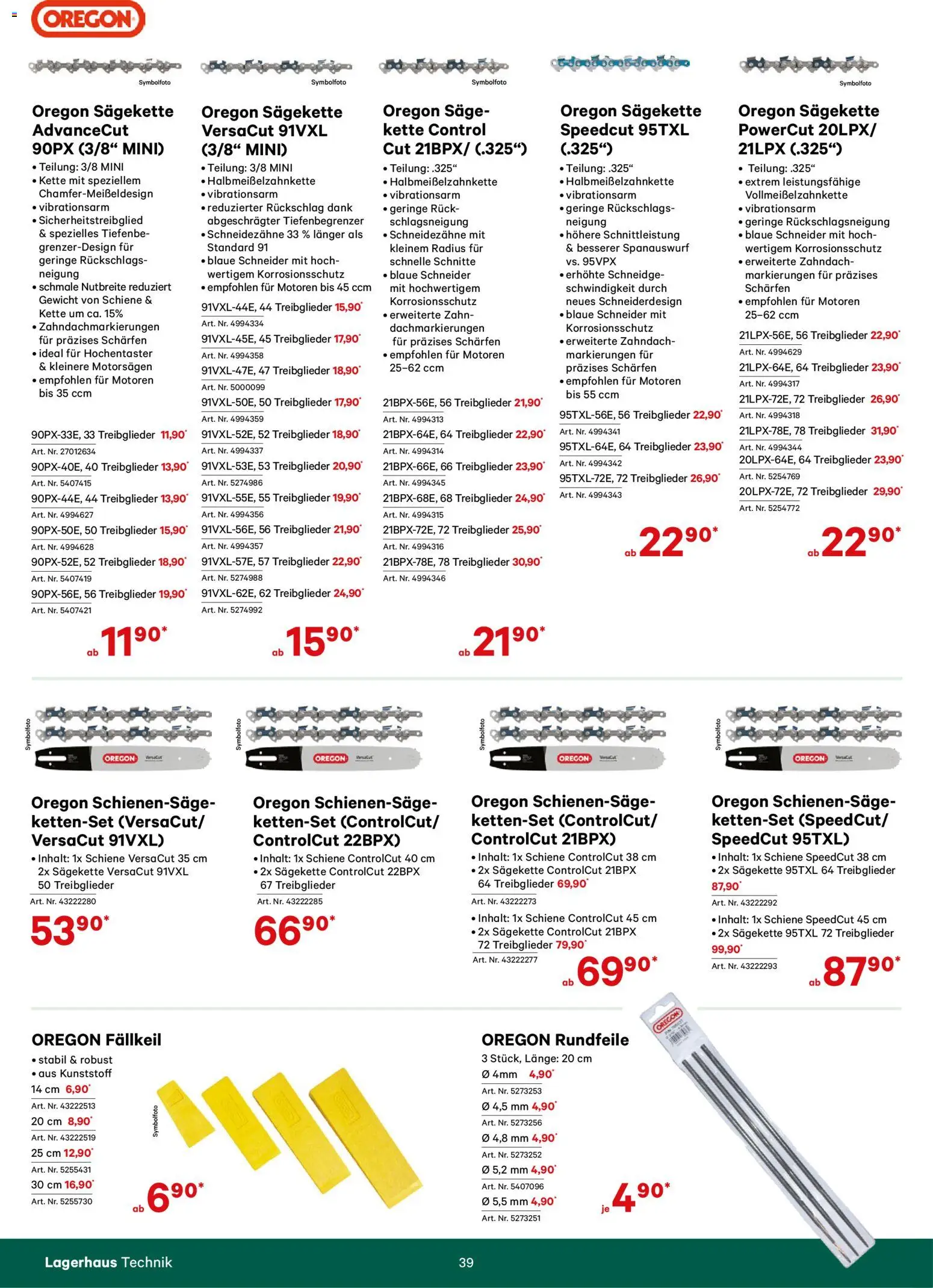 Lagerhaus Forstkatalog - page 39- valid from 01.01.2025