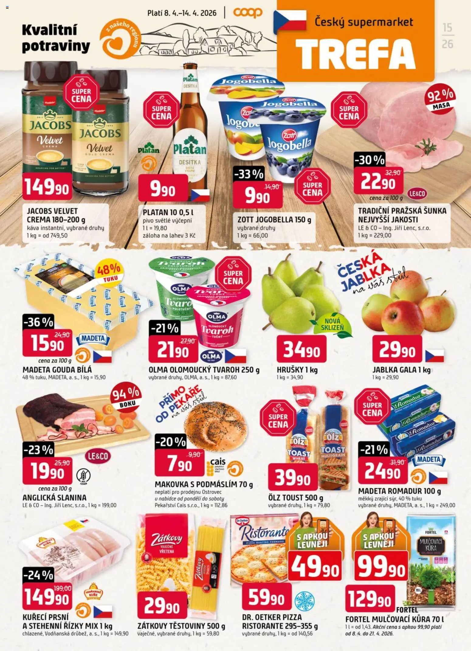 Trefa leták - strana 1- platný od 08.04.2026