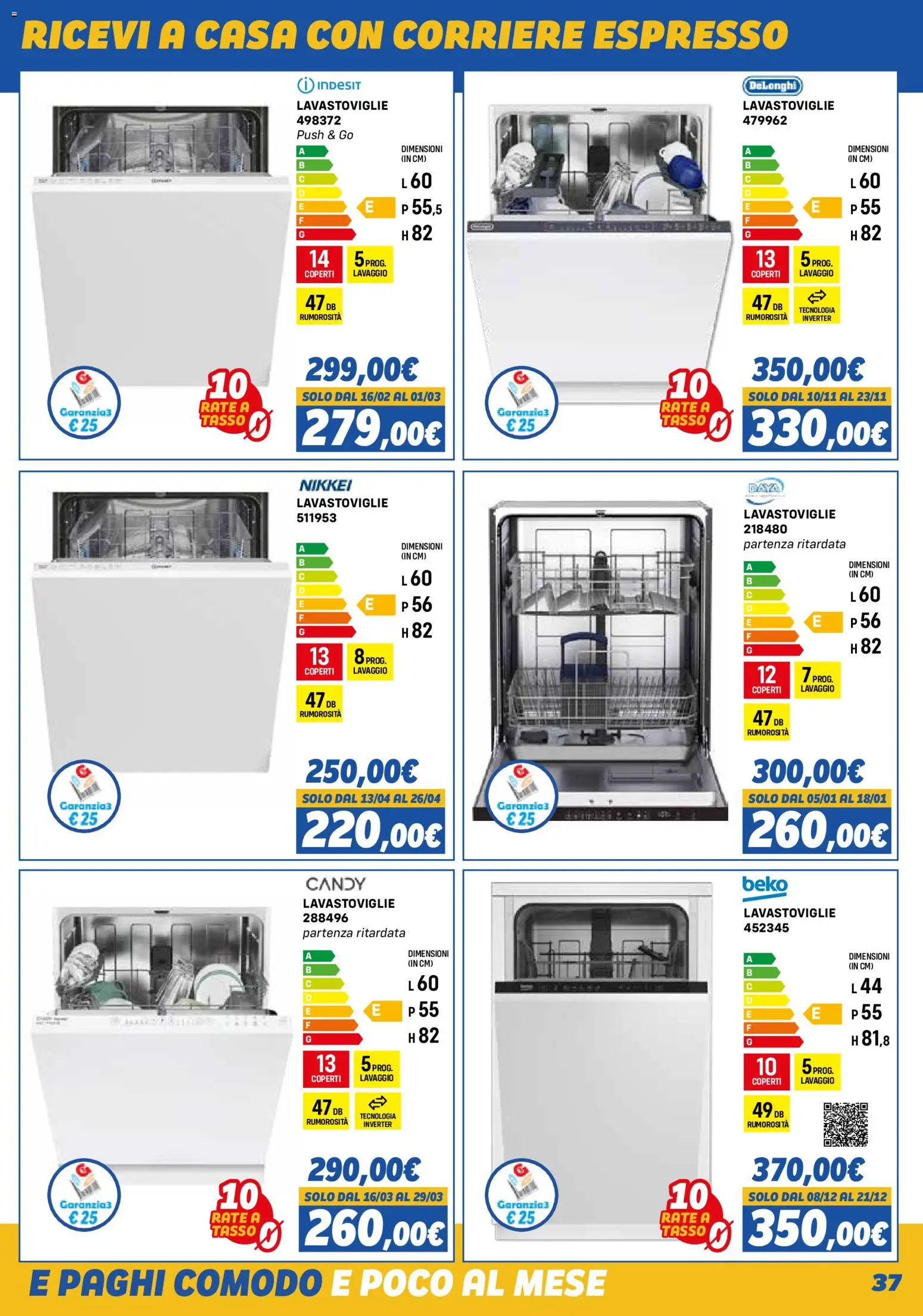 Orizzonte Elettrodomestici catalogo - pagina 37 - valido dal 01/11/2025