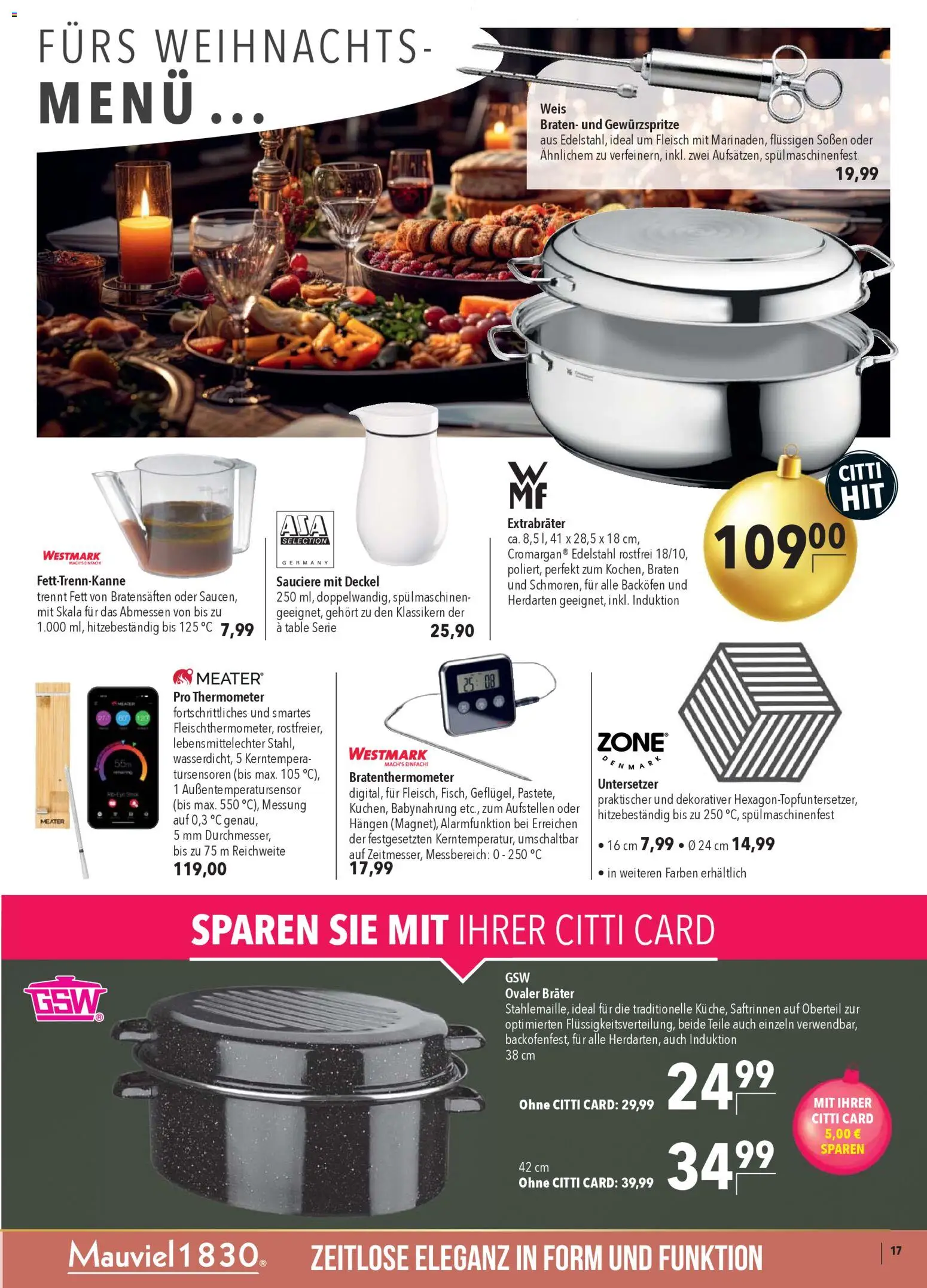 CITTI Markt  Ideen fürs Fest - Seite 17 - gültig ab 26.11.2025