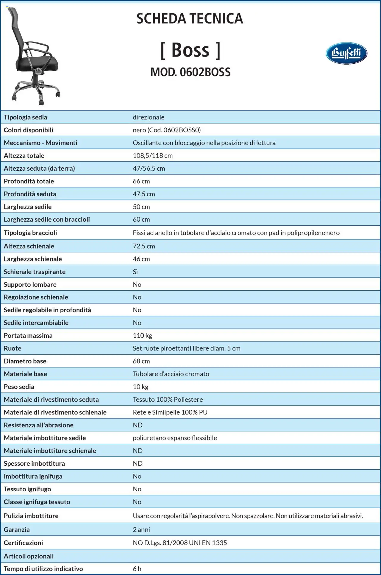Buffetti Sedie catalogo - pagina 14 - valido dal 28/06/2025