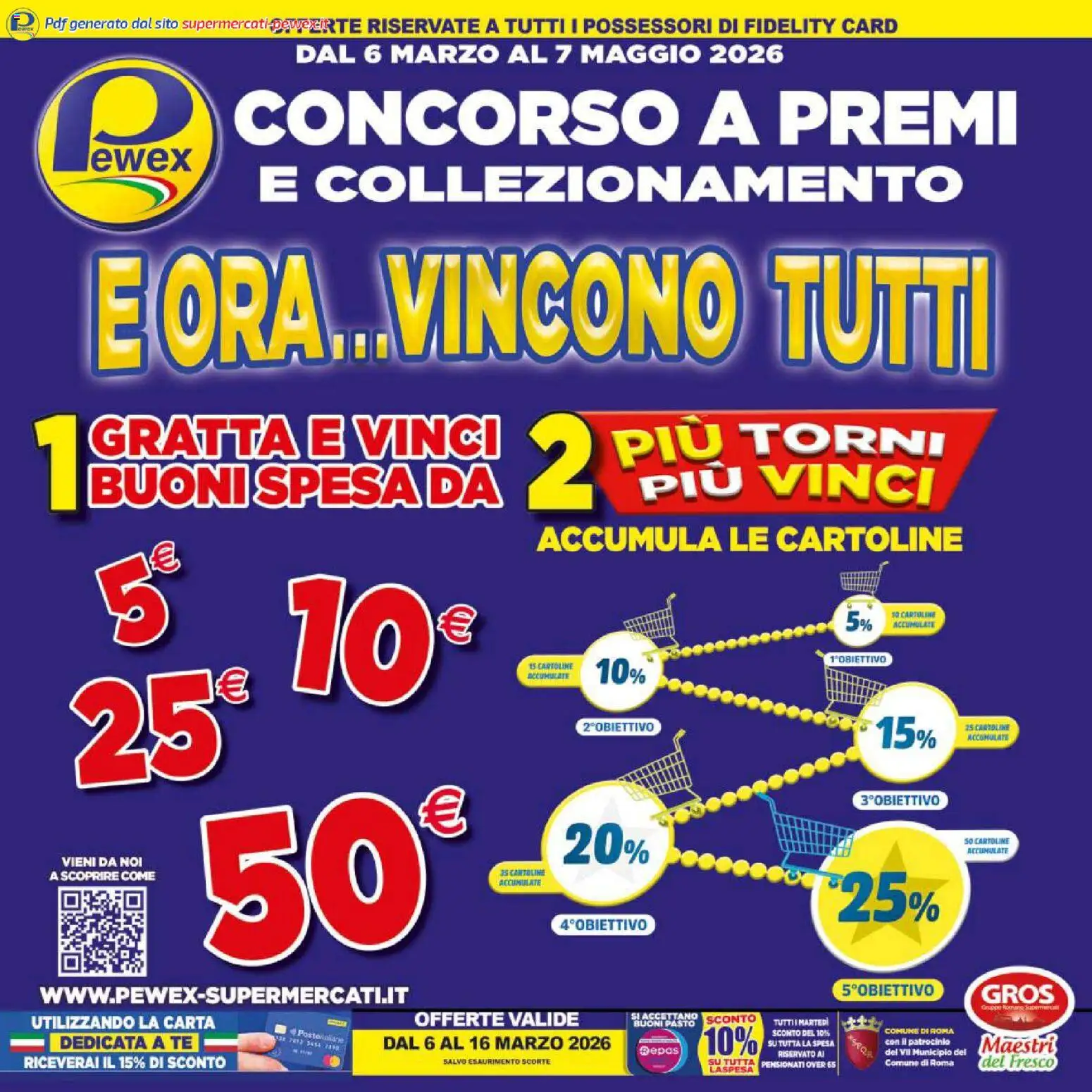 Pewex volantino - pagina 1 - valido dal 06/03/2026