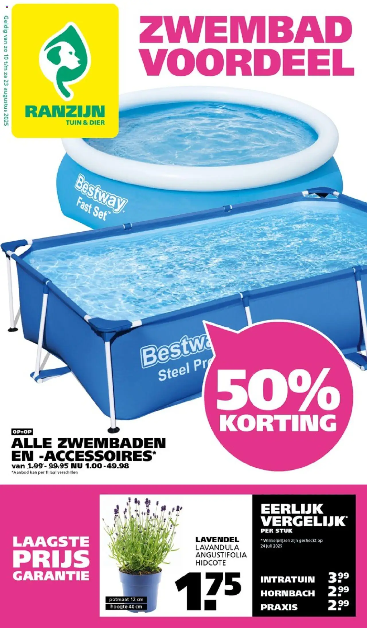 Ranzijn - Folder - pagina 1- geldig vanaf 10-08-2025
