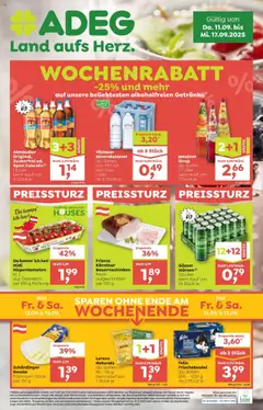 Vorschau ADEG Flugblatt gültig ab 11.09.2025