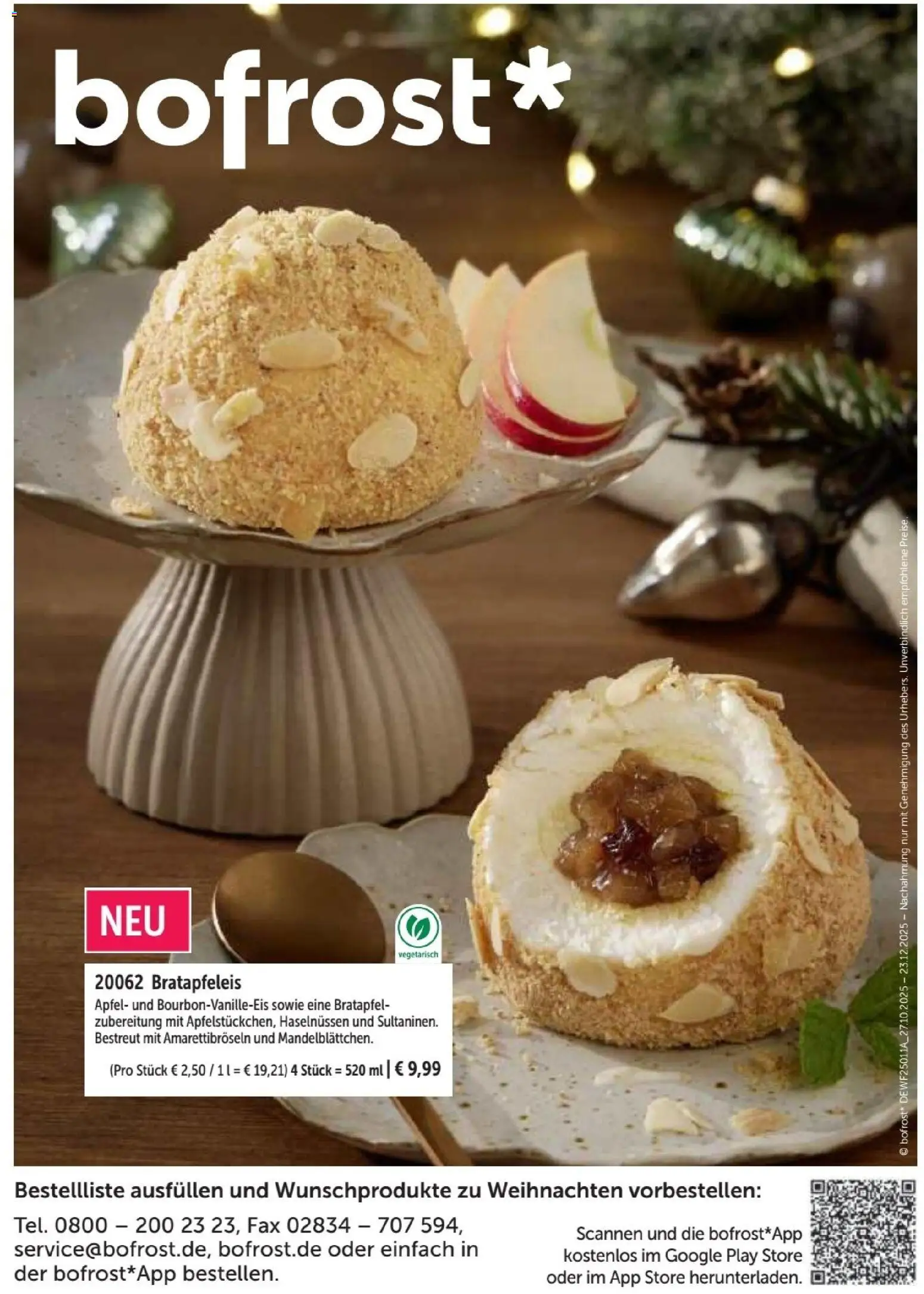 Bofrost Weihnachten 2025 - Seite 24 - gültig ab 23.10.2025