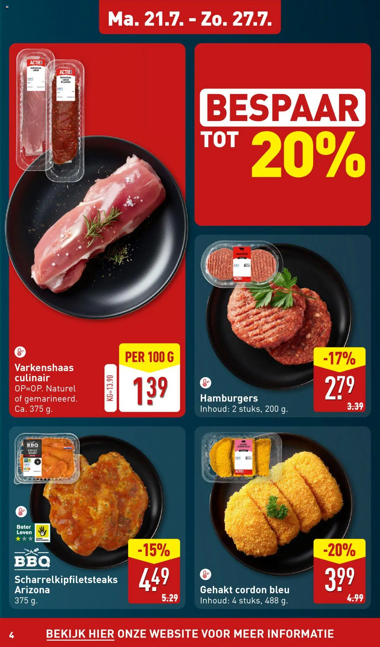 Aldi - Folder week 30 - pagina 4- geldig vanaf 21-07-2025