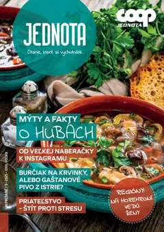 COOP Jednota leták platný od 01.09.2025