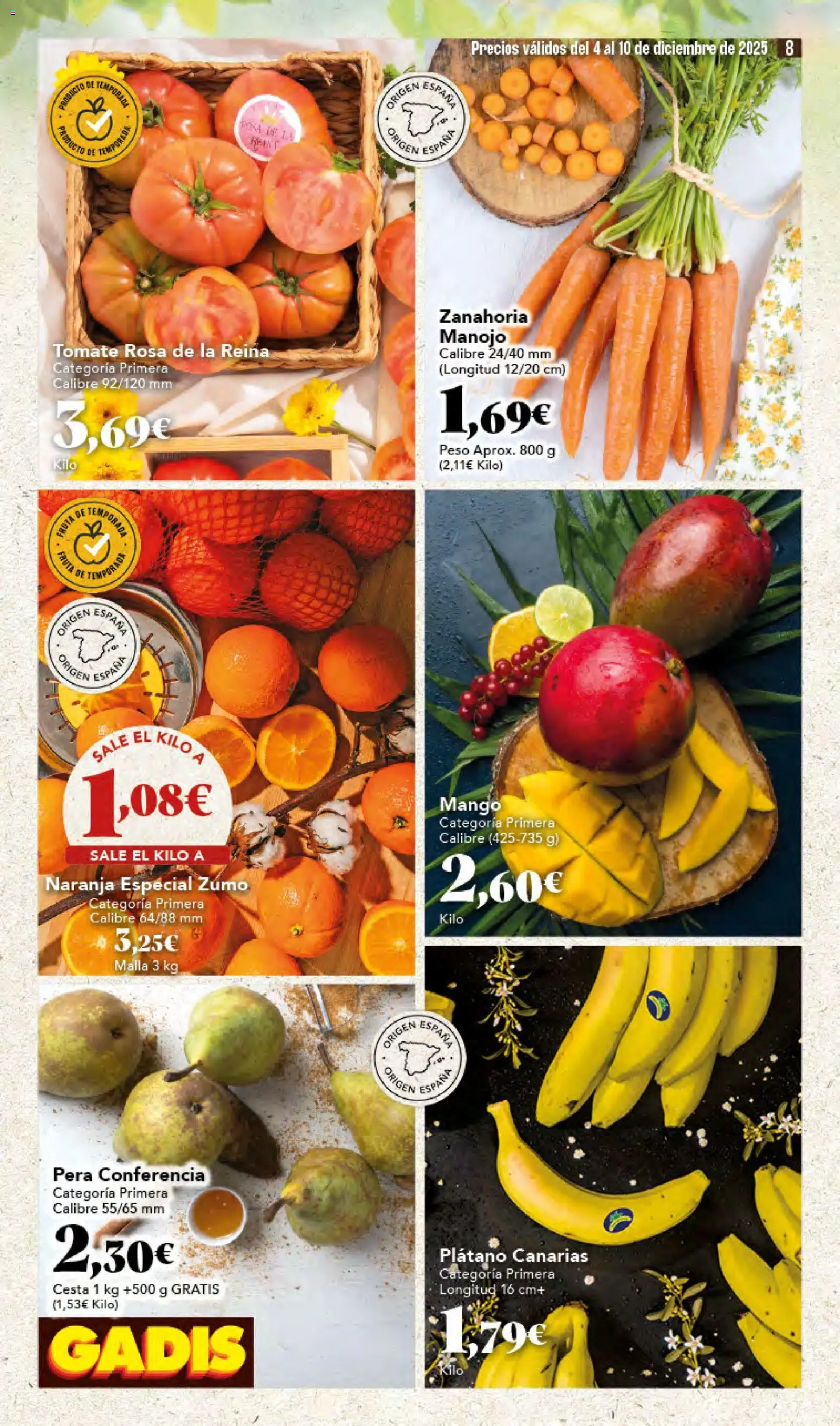Gadis - folleto - Página de 8 - Válido desde 04/12/2025