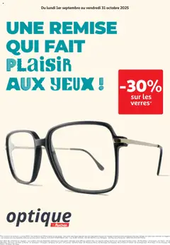 Auchan - Une remise qui fait plaisir aux yeux ! geldig vanaf 01/09/2025