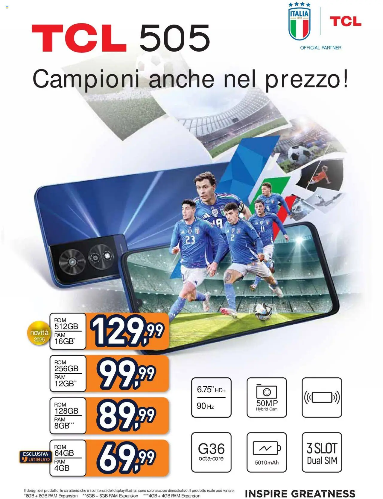Volantino Unieuro	 - pagina 37 - valido dal 17/07/2025