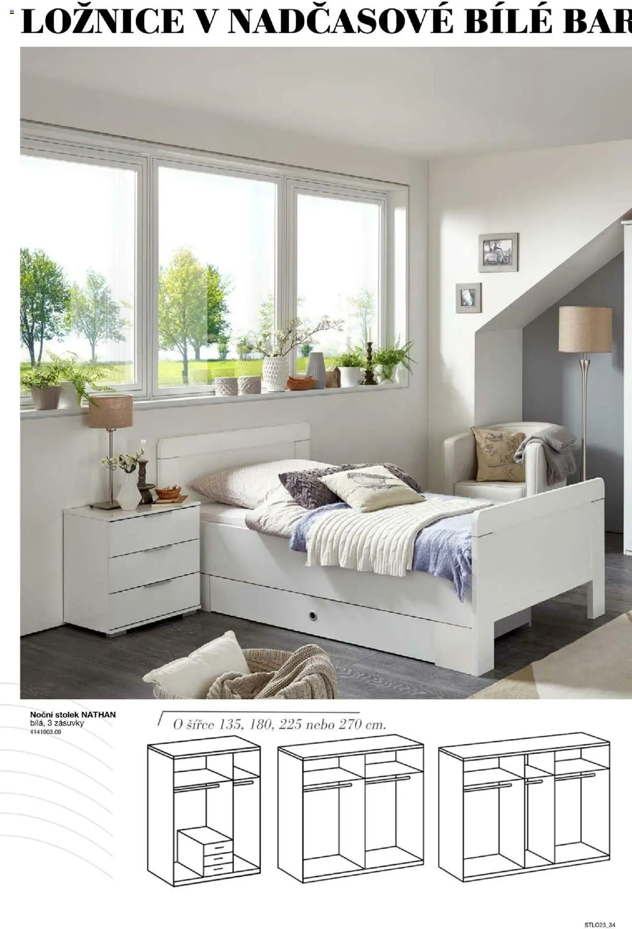 Sconto nábytek katalog - Ložnice - strana 34- platný od 01.01.2025