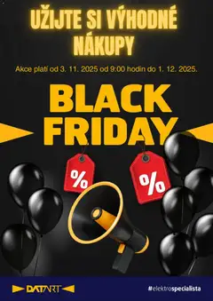 Náhled Datart Black Friday platný od 03.11.2025